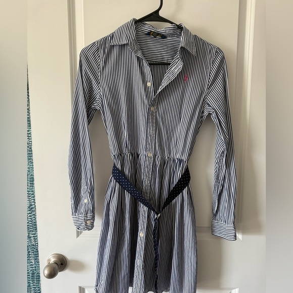 Polo Ralph Lauren Other - Polo by Ralph Lauren Navy and White Striped Shirt